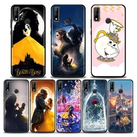 beauty and the beast phone case for huawei y6 y7 y9 2019 y6p y8s y9a y7a mate 10 20 40 pro lite rs soft silicone case