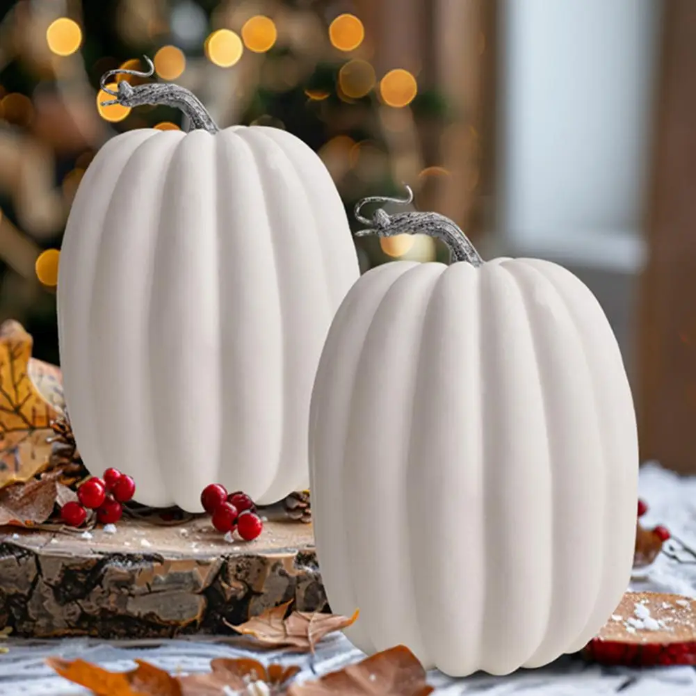 Искусственные тыквы для украшения осеннего урожая на День Благодарения