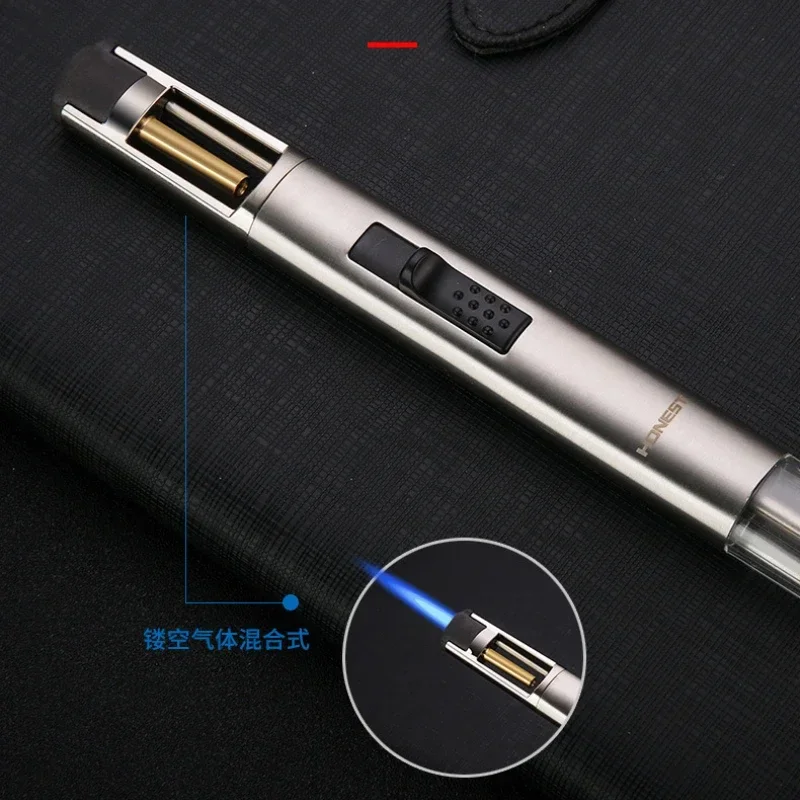 HONEST-Airbrush фонарь Turbo зажигалка ветрозащитная Зажигалка для сигар необычная