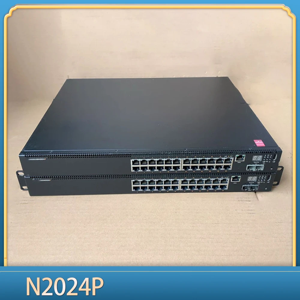 1 шт. для DELL 24 порта Full Gigabit POE + 2 10 гигабитных оптических портов управления N2024P