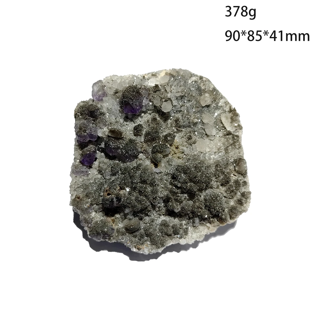 

C0-7D Natural Calcite Fluorite Quartz Mineral Crystal Specimen From Fujian PROVINCE CHINA
