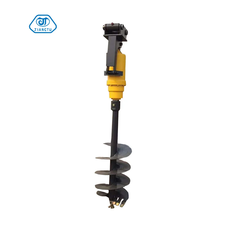 

Factory Price Excavator Attachments Hydraulic Soil Earth Auger