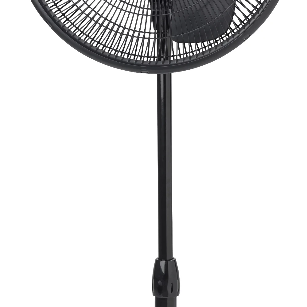 

NEW 16" Oscillating Adjustable Pedestal Fan with 3-Speeds S16500 Black