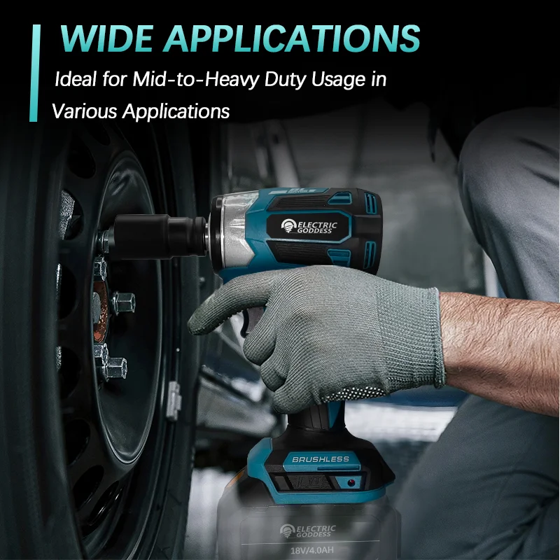 Электрический шуруповерт DTD175 нм бесщеточный ударный гайковерт Аккумуляторный