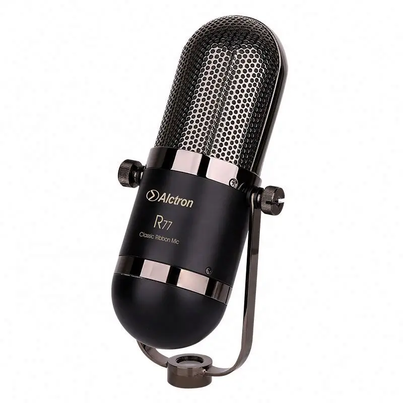

Alctron R77 Microphone For Youtube Live Performances Dubbing Singing Musical Instrument Condenser Mic Studio Recording