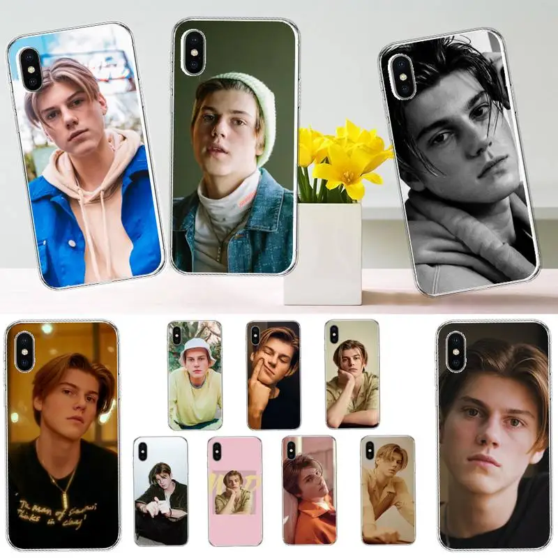 

Ruel van Dijk singer Phone Case Transparent soft For iphone 12 11 13 7 8 6 s plus x xs xr pro max mini