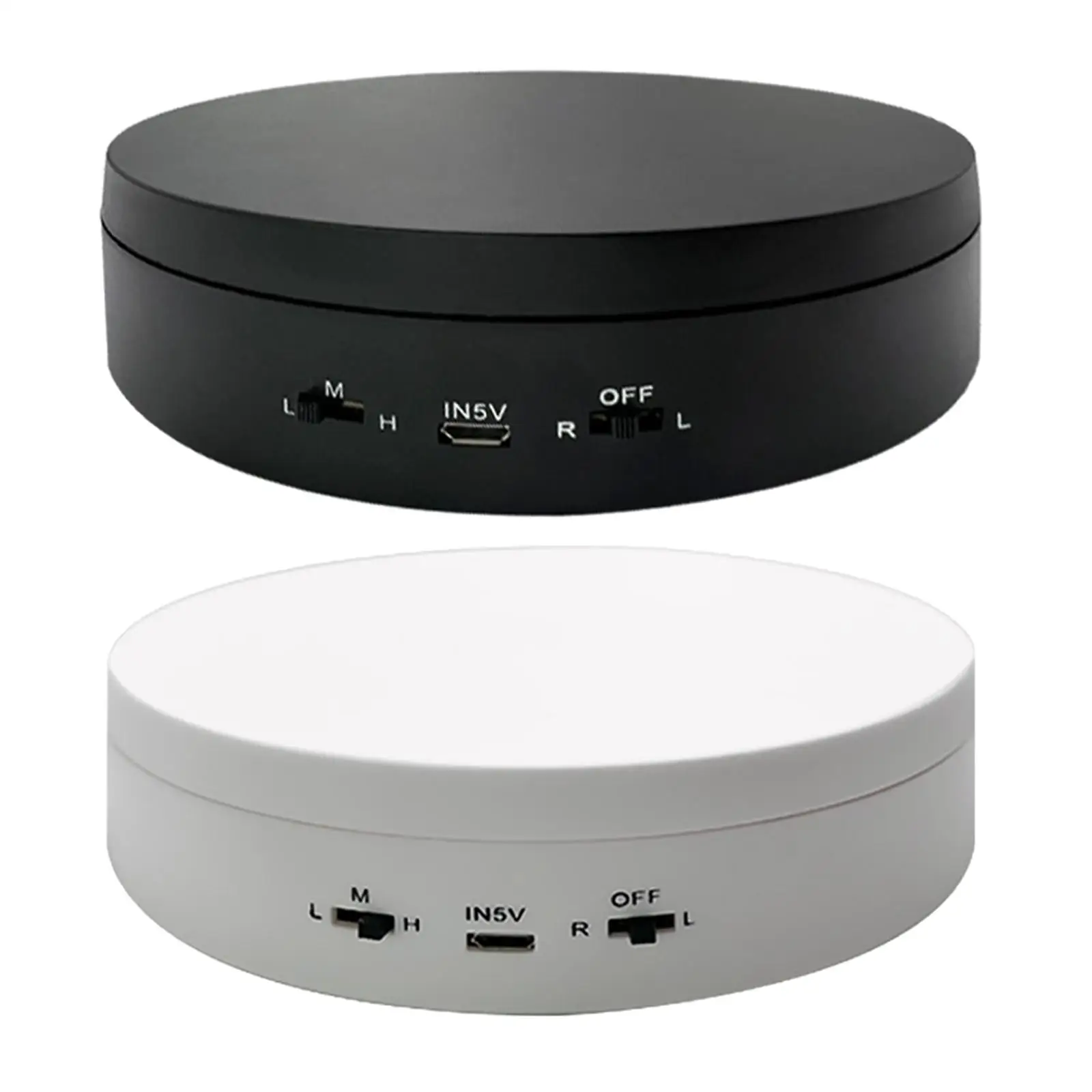 

Rotating Display Stand Adjustable Non Slip Rechargeable Electric Jewelry Display for Show Watch Business Advertising Cake
