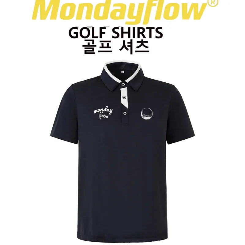 

Golf Clothing Men's Short-Sleeved Summer New Breathable Outdoor Sports Polo Golf Shirt T-Shirt Top High Quality Home Delivery