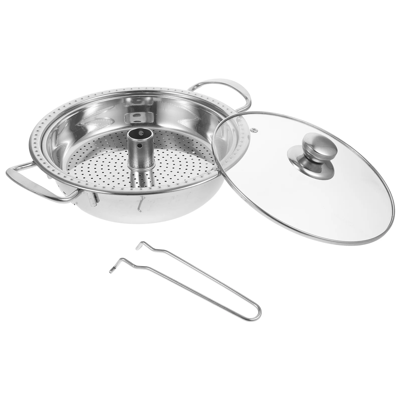 

Steamer Pot Stainless Steel Tamale Pan Kitchen Olla Para Tamales Steaming