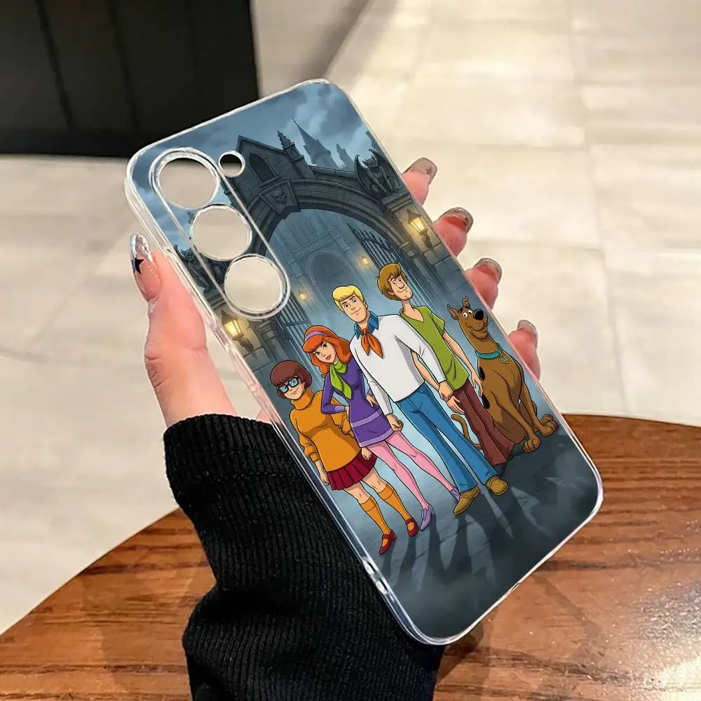 Фото Чехол для телефона S-Scooby-Doo для Samsung A10,12,20,21S,30,31,40,50,51,52,70,71, прозрачный чехол №3