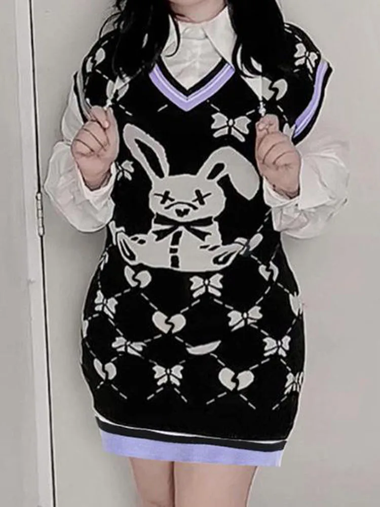 Свитшот с перекрестной каймой для осени и зимы 2024 новый свитер острых девушек