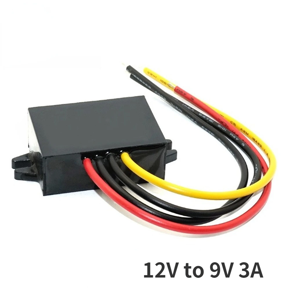 

Car Power Converter DC 12V to 9V 3A 18W DC DC Step down Converter for Car LED Display
