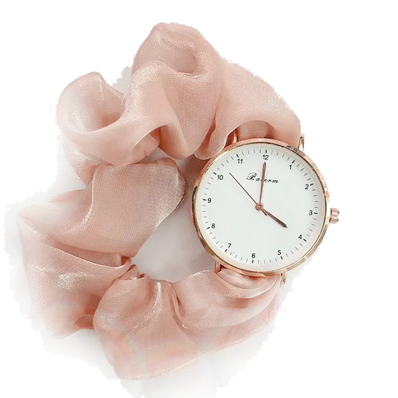 Enlarge Creative Ribbon Ladies Watch Headband Personalized Fashion Quartz Watch Simple Women Watches Luxury