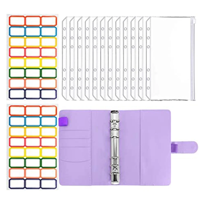 

Кожаная папка формата A6, система наличных конвертов, проектирование бюджет, бюджетные расходы, Бюджетный лист и этикетка