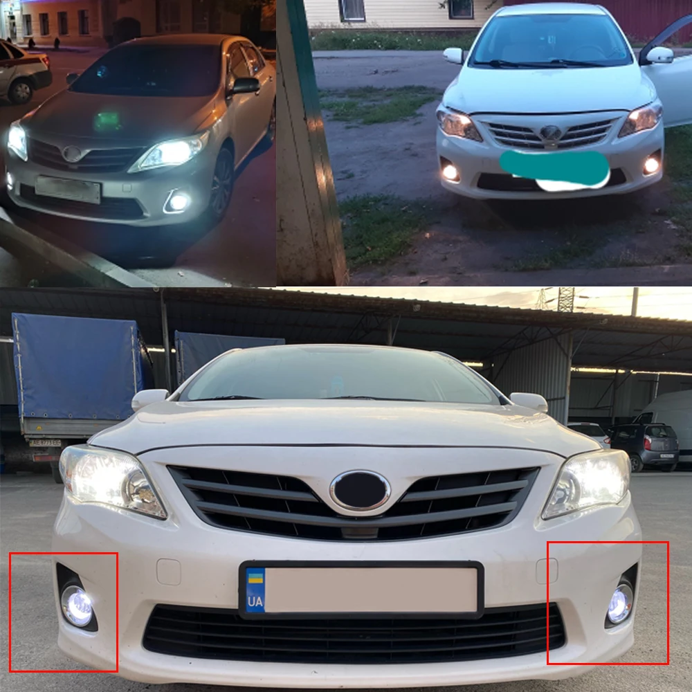 Противотуманные фары для Toyota суперъяркие автомобилей аксессуары тюнинга 2 седан