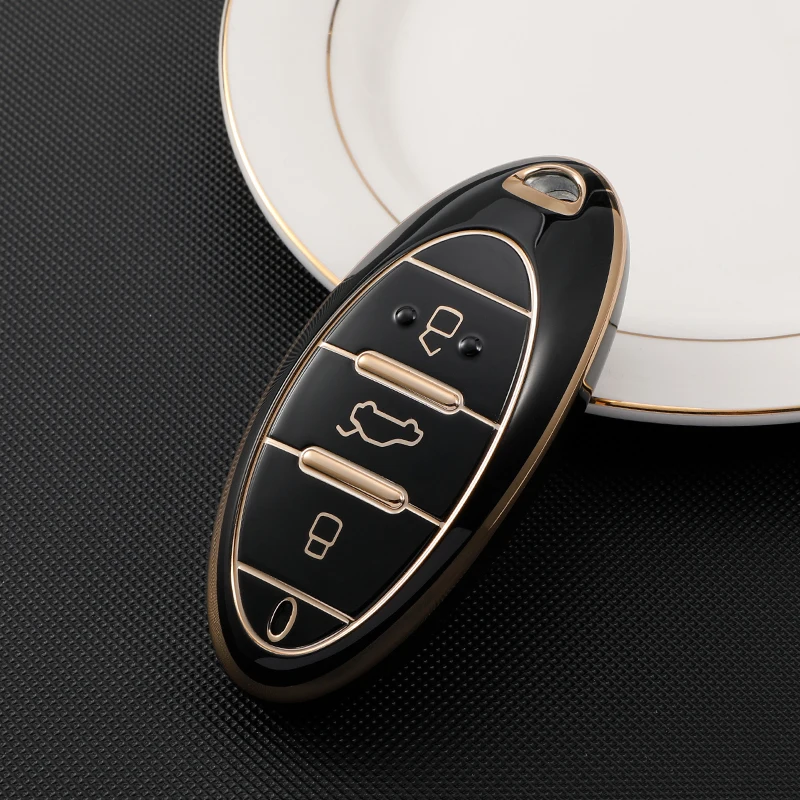 

ТПУ чехол для автомобильного ключа Smart Remote Fobs, защитный чехол для брелока для FAW Besturn T77 Pro B70 T99 T55 T33, автомобильные аксессуары
