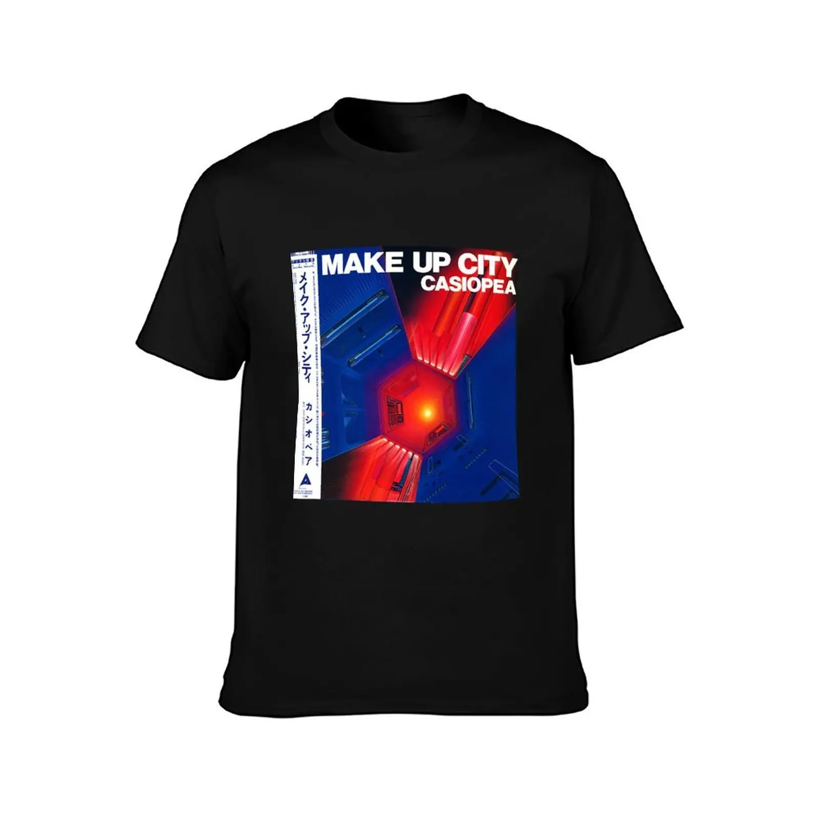 Фото Касиопея - Make Up City (1980) Футболка для повседневной носки с принтом №2