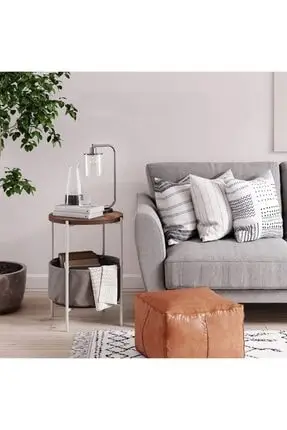 

Modern lux White Wide Bag Side Coffee table coffe table