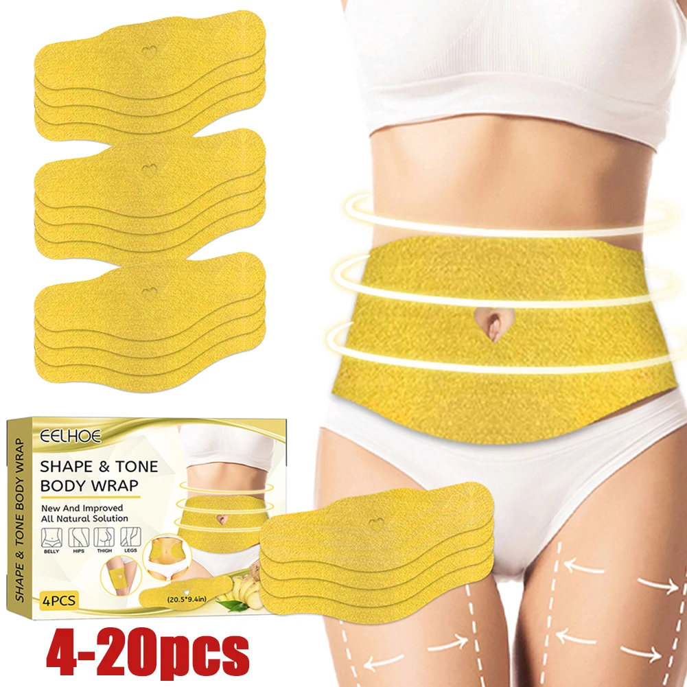 

20/16/12pcs Slimming Patch Belly Slim Patch Firming Shaping Abdomen Fat Burning Navel Stick Weight Loss Slimer Tool Burner