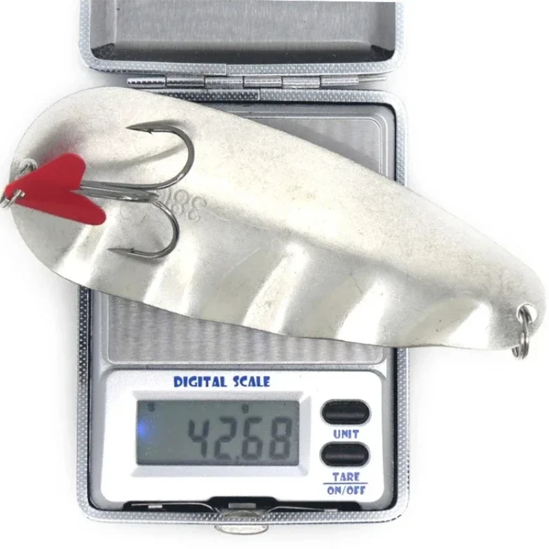 ALASICKA 2 цвета искусственное красное сердце блестки ложка свинцовая приманка для