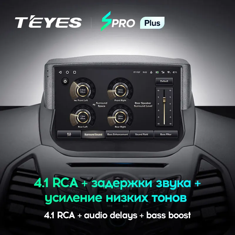 TEYES SPRO Plus Штатная магнитола For Форд ЭкоСпорт Ford EcoSport Eco Sport 2014 - 2018 Android 10 до 8-ЯДЕР 6 +