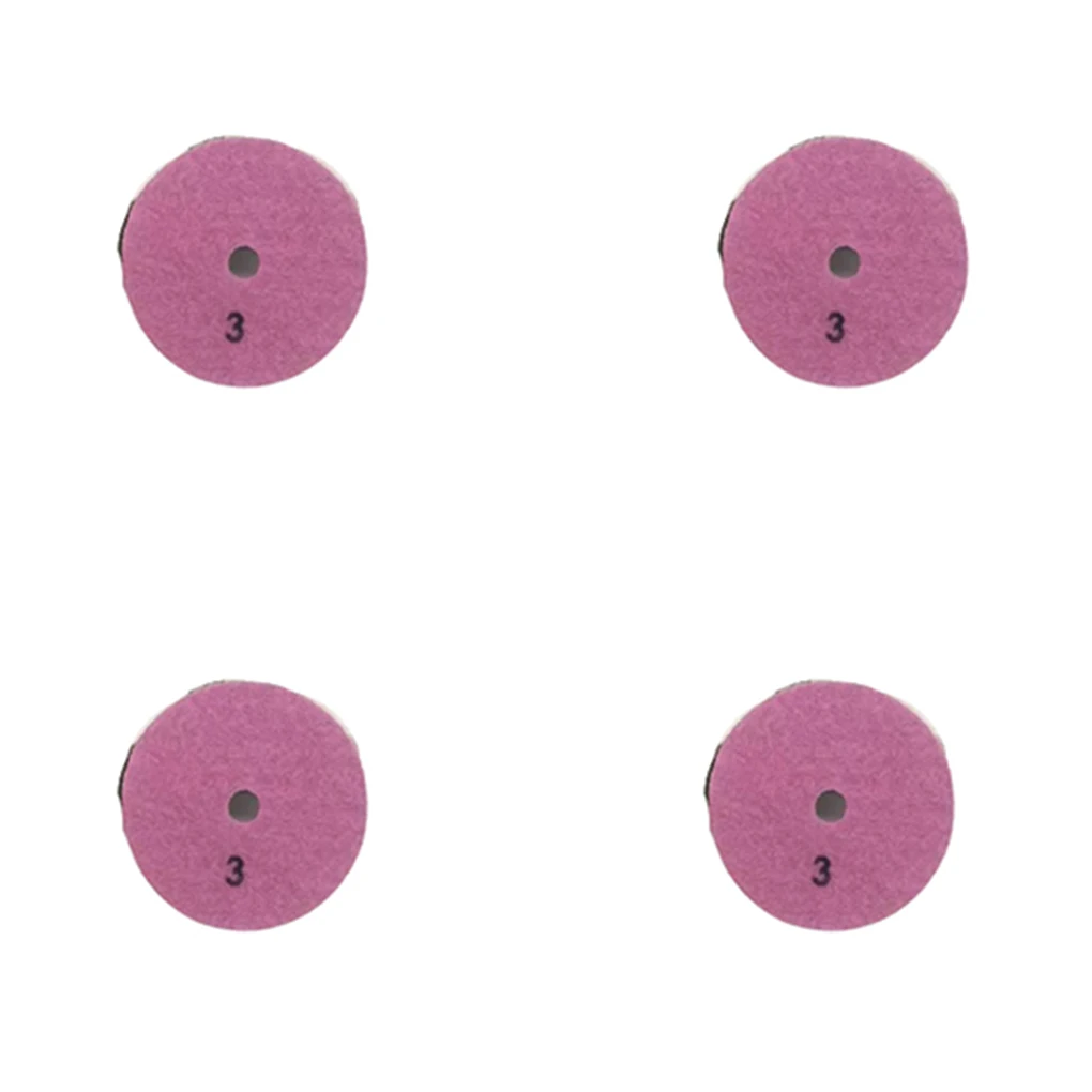 

4 шт., круглые шлифовальные диски для мрамора, стекла