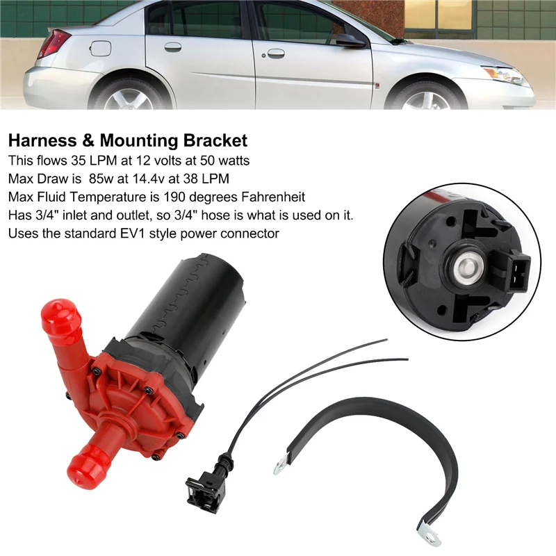 Комплект вспомогательного насоса интеркулера вода-воздух для Ford Mustang Cobra Lightning Chevy