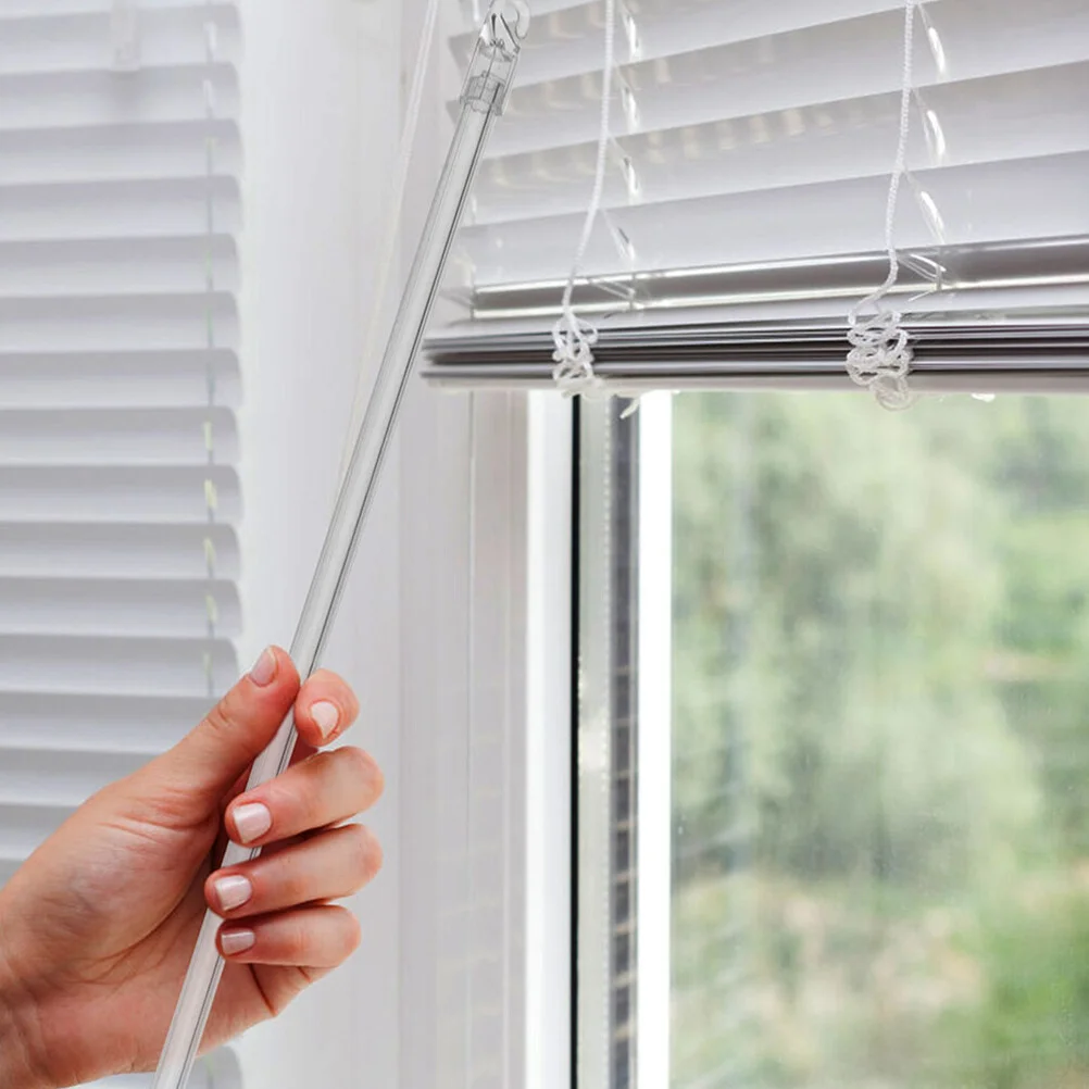 

Pole Hook Blind Rod Vertical Window Wand Replacement Part Clear Curtains Accessories Blinds Windows Long Cordless Stick