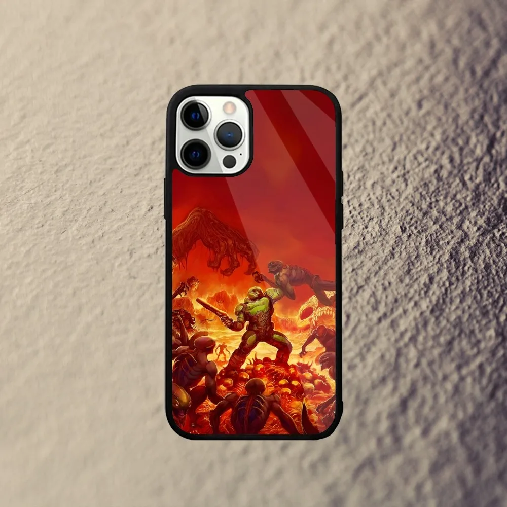 Чехол для телефона Game Dooms iPhone 15 14 13 12 11 Plus Pro Max Mini Magsafe с магнитной беспроводной