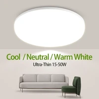led ceiling light ultra thin 30w 50w surface mounted led panel lamp modern ceiling for living room bedroom kitchen foyer balcony