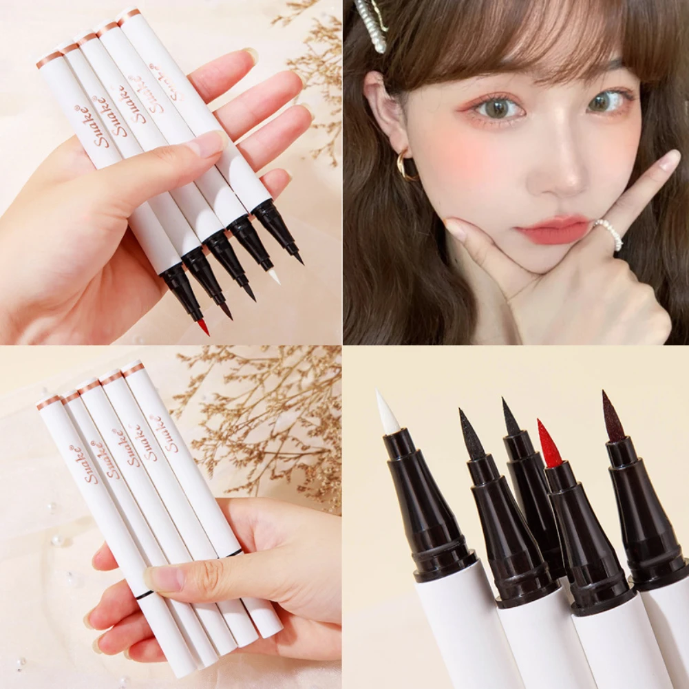 

ELECOOL Matte Liquid Eyeliner Pencil Makeup Long Lasting Quick Dry Glitter Eye Liner Pen White Eyeliner Super Pigment Cosmetics