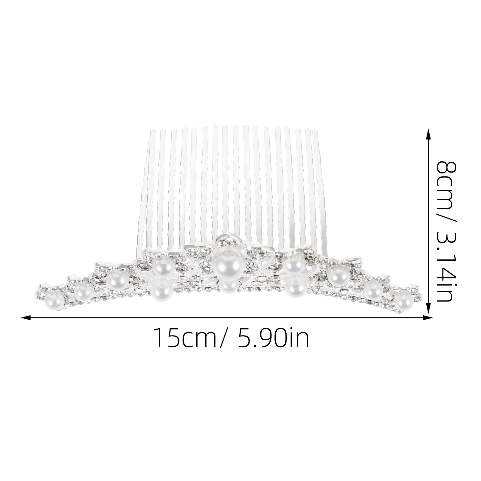 Свадебная заколка для волос со стразами заколки свадебное торжество тиара