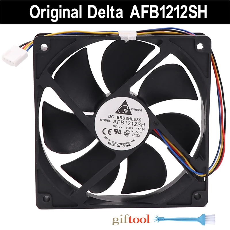 Новый оригинальный охлаждающий вентилятор Delta AFB1212SH 12 см 120 мм 1225 12025 120*120*25 В А |