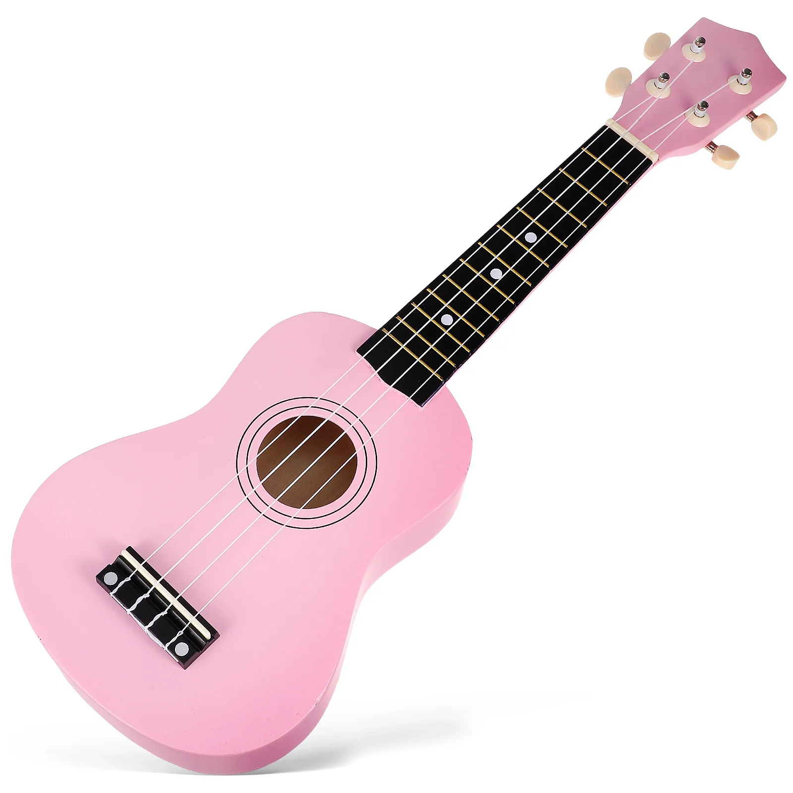 

21 Inch Ukulele Wooden Toys Soprano Beginners Guitar Kids Classical Hawaiian Instrument Full Basswood Child