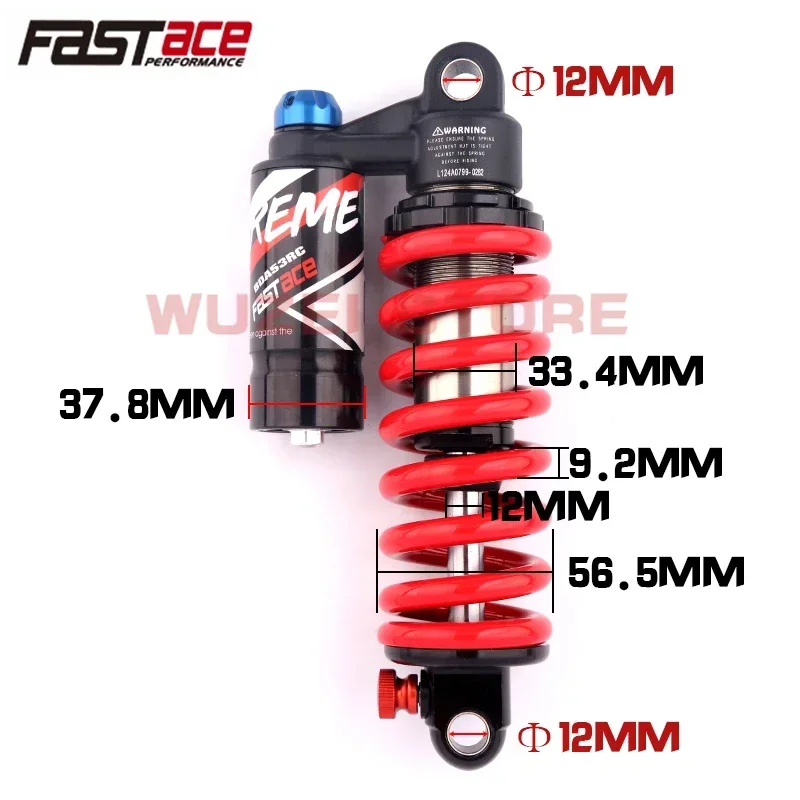 Фото FASTACE DBA53RC Задний амортизатор MTB 190 мм/200 мм/210 мм/220 мм/240 мм * 550 фунтов Амортизатор для горного велосипеда Downhill DH DNM rcp2S №2