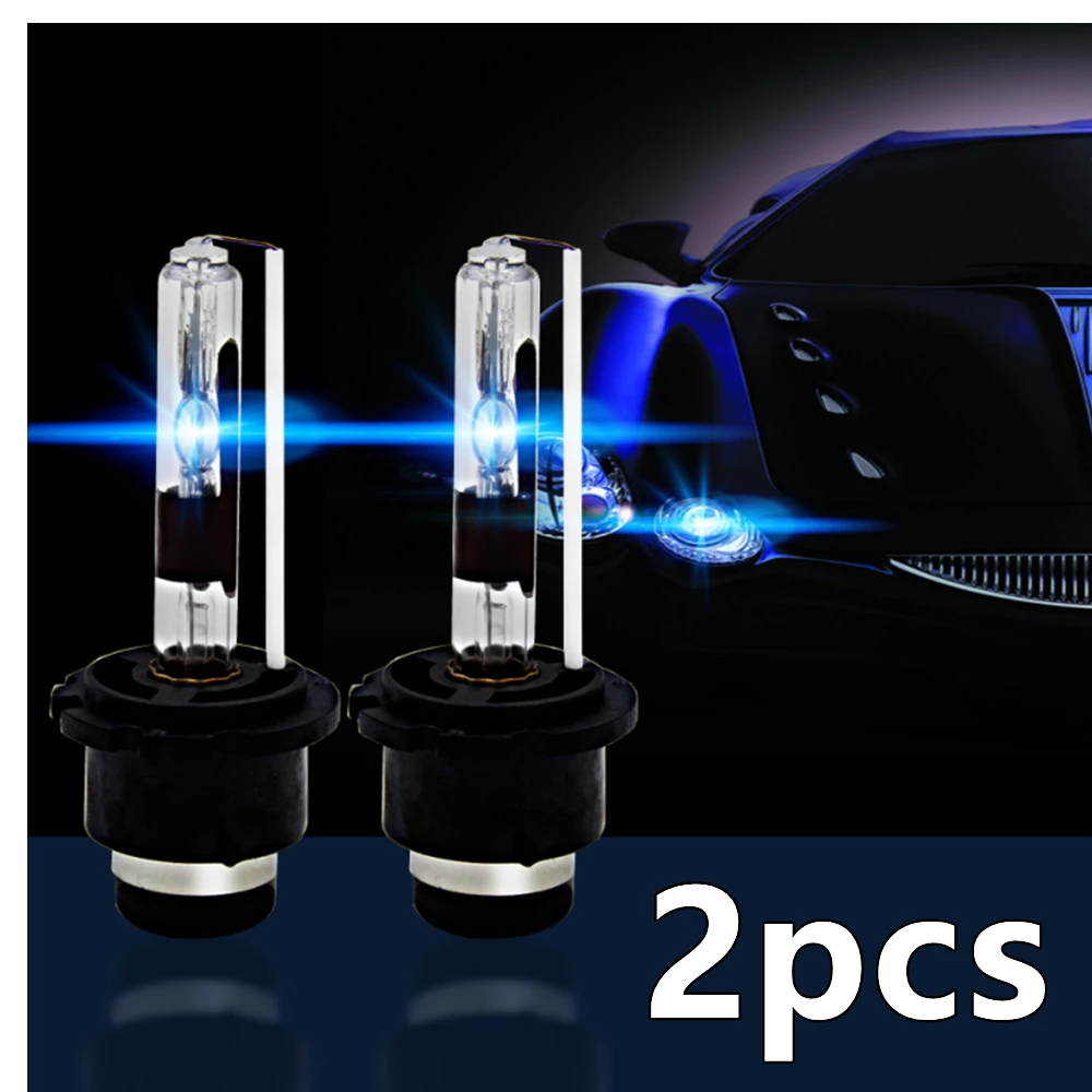 

2pcs D2R Led Headlight Bulb Kit Car Fog Light Bulbs 35W 3600lm Super-Bright 12000K Waterproof White Driving Led Lamp For Vehicle
