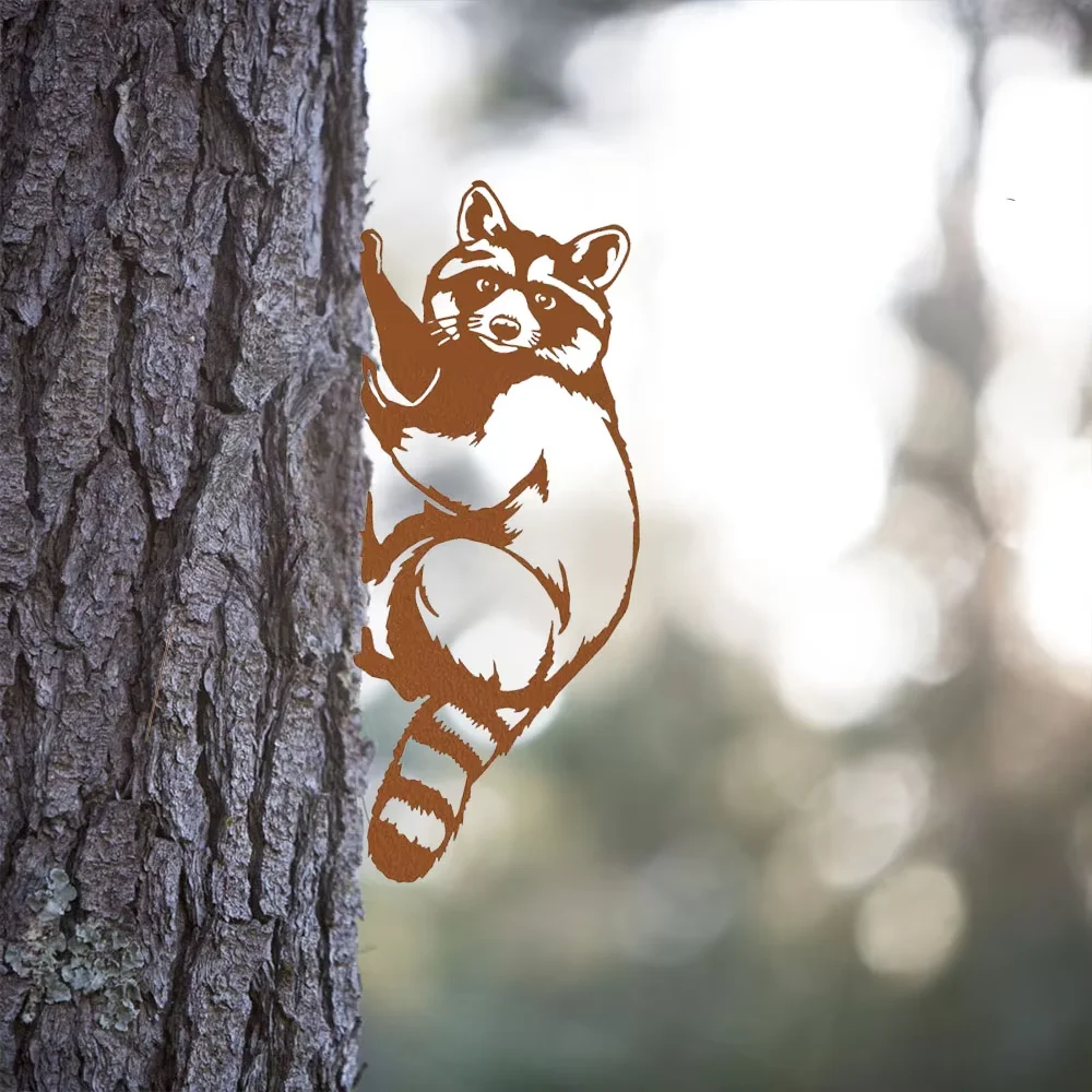 Уникальный Металлический Кол Выдры Декоративный Садовый Орнамент Наружное