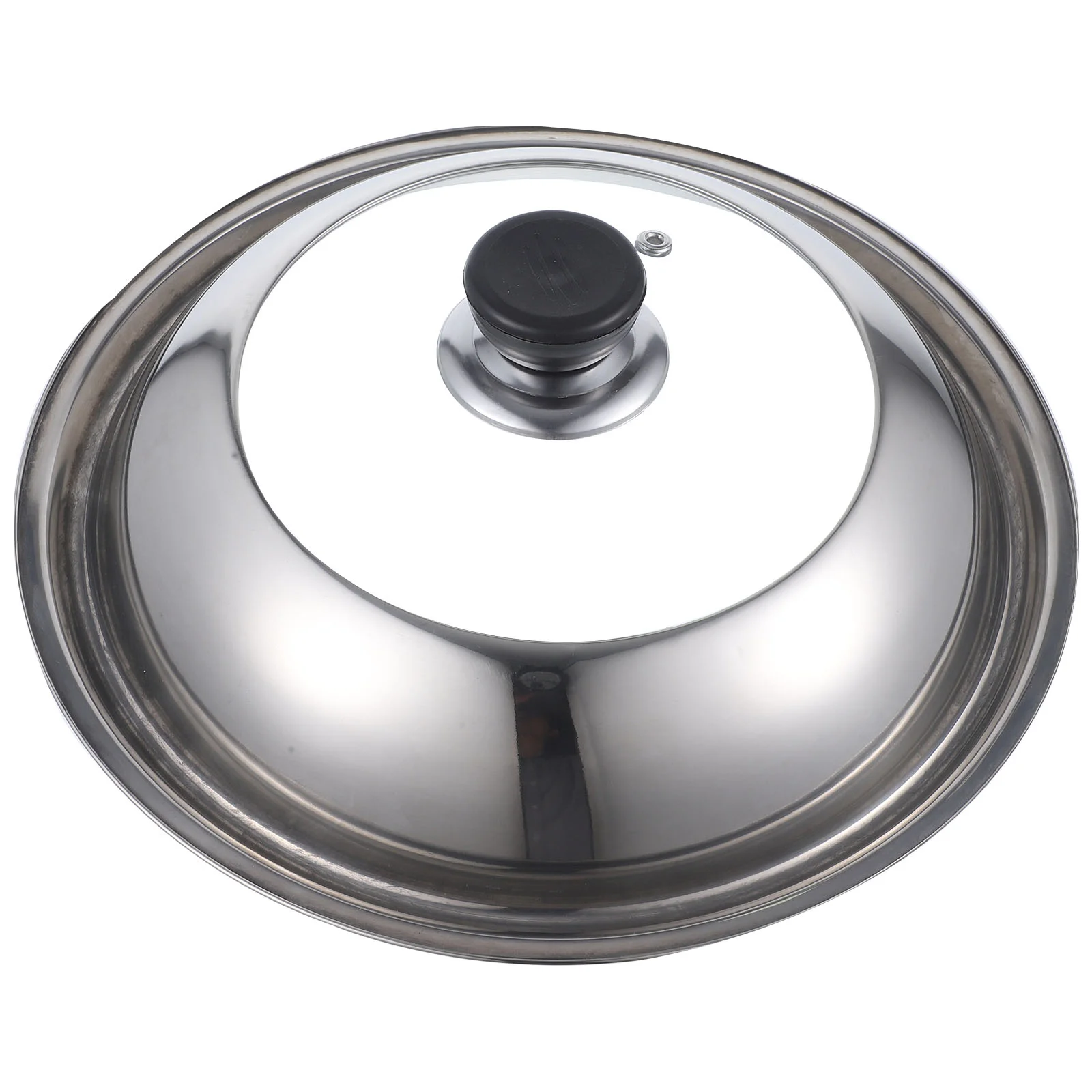 

Flat Griddle Food Screen Cover Glass Bakeware Basting Dome Silicone Pot Cover Cheese Melting Cover Wok Visualized Pot Cover