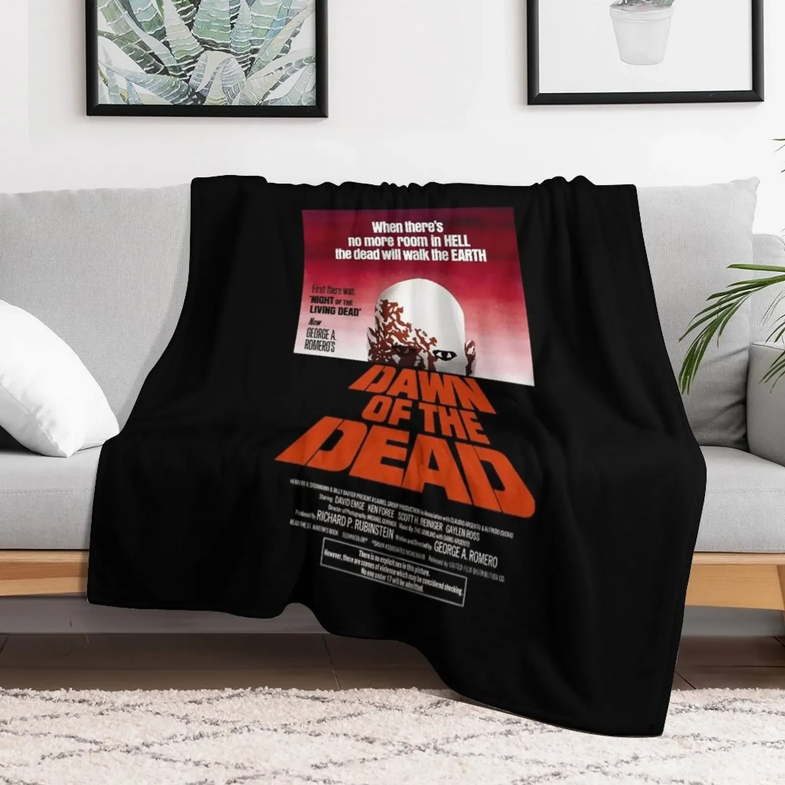 Рассвет мертвых плакатов одеяло мягкие Утяжеленные одеяла