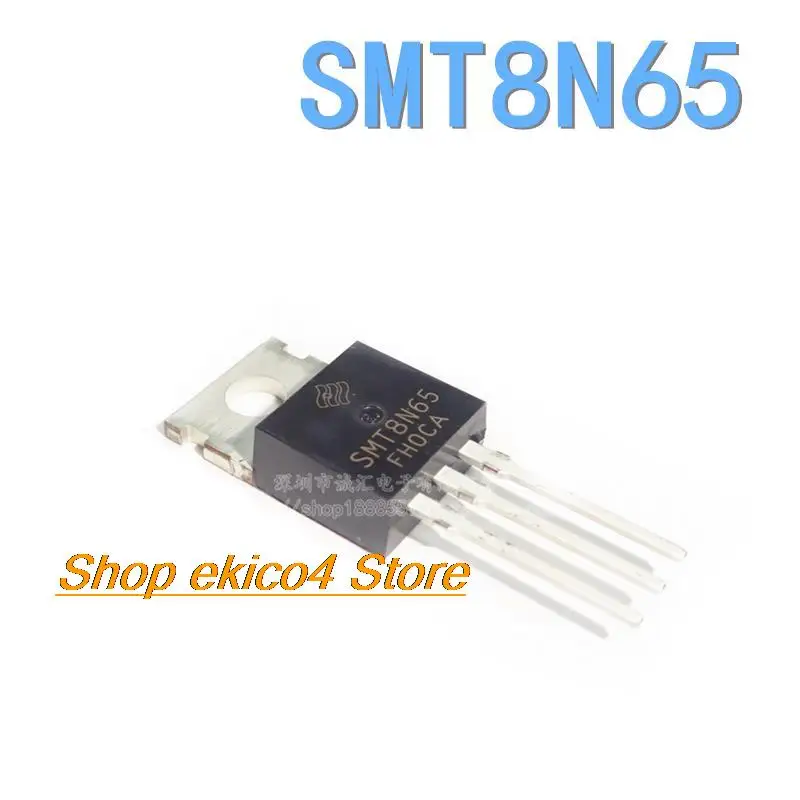 

5pieces Original stock SMT8N65 8A 650V TO-220F N MOS