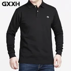 Осень 2022, оригинальная мужская рубашка-поло, мужская повседневная Хлопковая мужская рубашка-поло с длинным рукавом, большие размеры 5XL, 6XL, деловые Топы большого размера, футболки