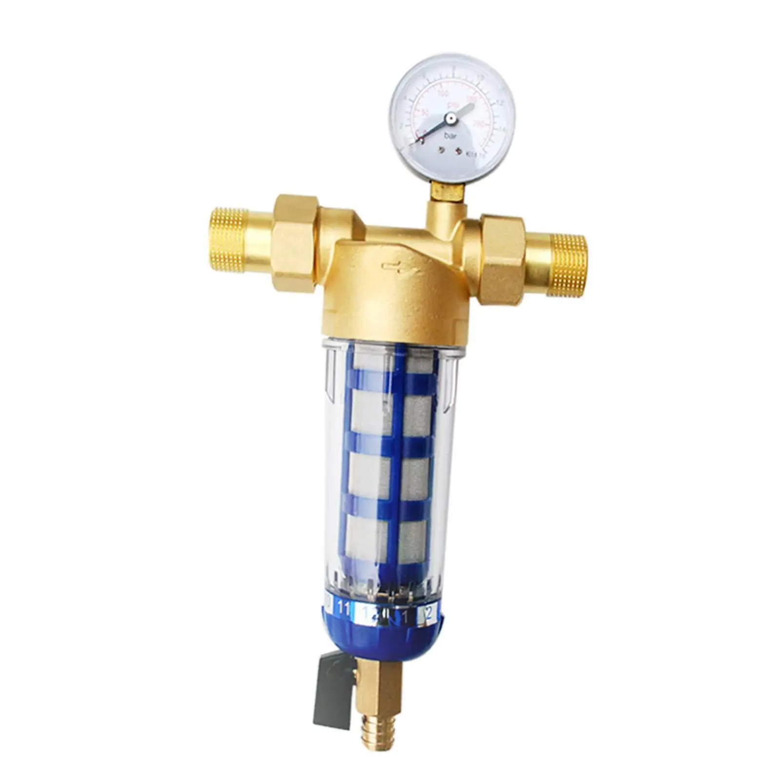 

Whole House Water Prefilter System Water Filter Purifier System Reusable 4inch