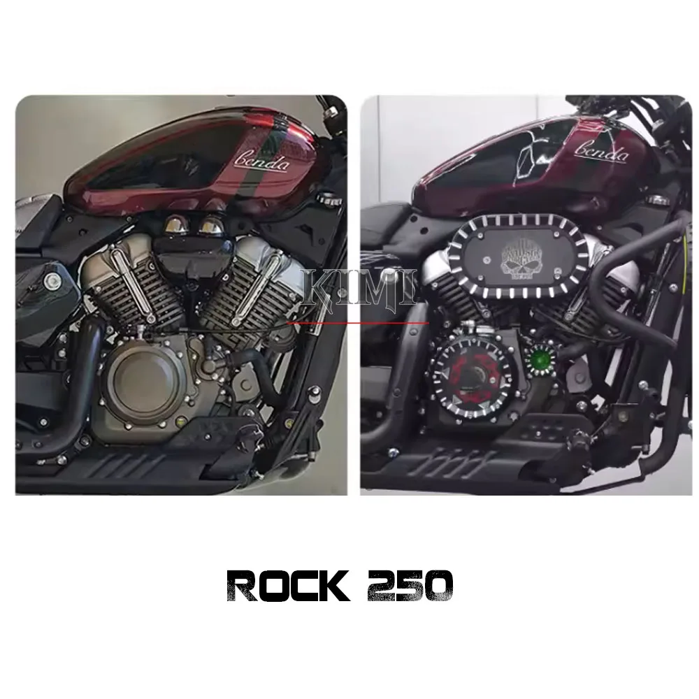 Фото Для мотоциклов BENDA Napoleonbob 500, Chinchilla 250, 300, 450, 500, Rock 250, 300, 707: Прозрачная декоративная крышка водяной помпы №5