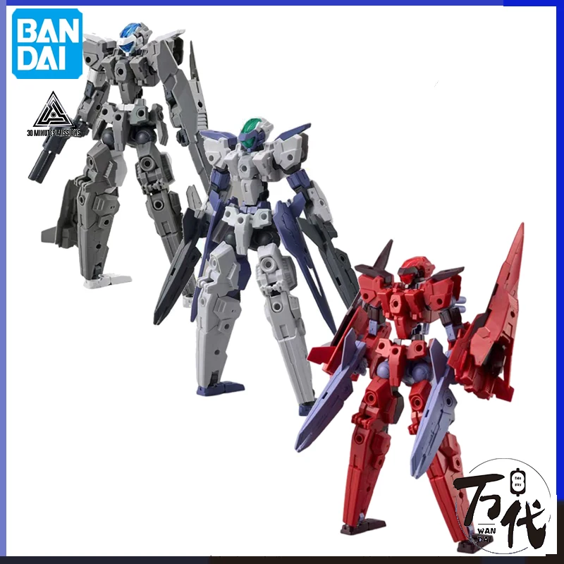 Подлинный набор для моделирования Bandai 30 мм фигурки героев мультфильма