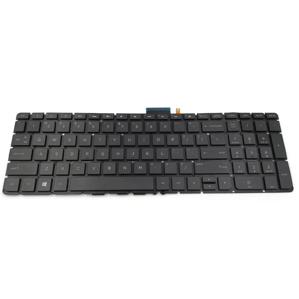 

New Laptop Keyboard for HP Pavilion 15-BK010NR 15-BK015NR 15-BK020WM 15-BK021NR 15-BK027CL 15-BK074NR 15-BK075NR US Backlit