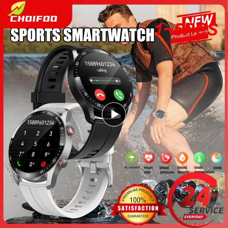 

1~5PCS New Call Smart Watch Men Waterproof Sport Fitness Tracker Weather Display Man Smartwatch For Huawei