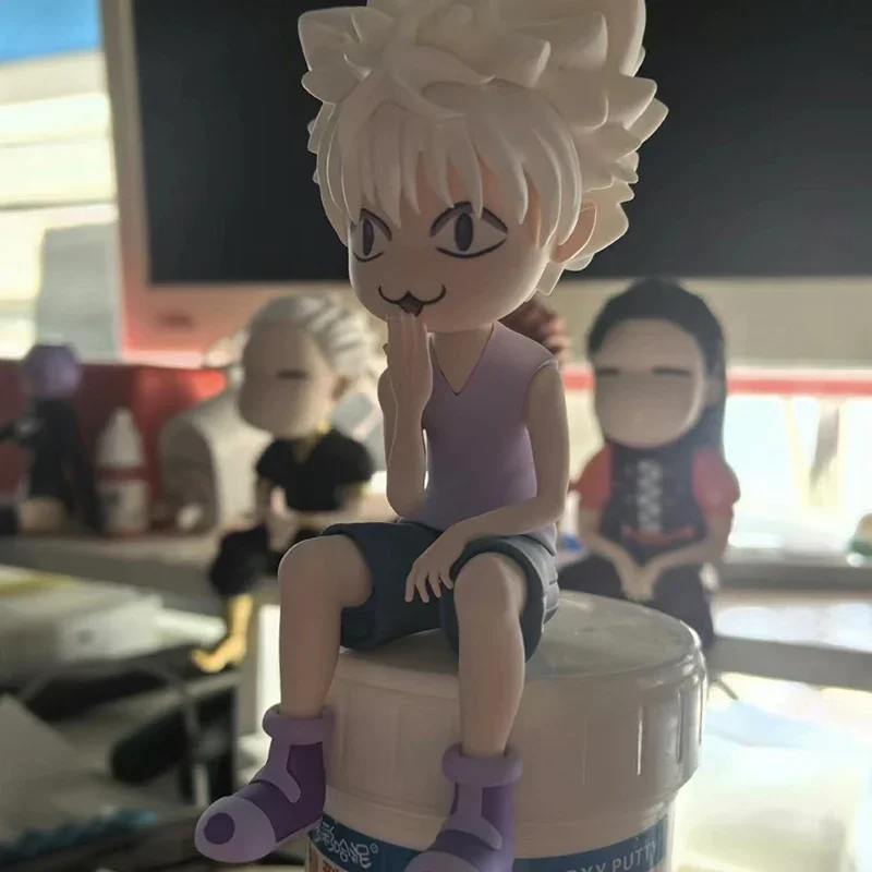 Новый HUNTER анимация периферийные украшения милое кошачье лицо Killua Zaoldyeck GK фигурка