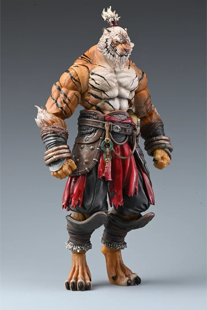 

LCFUN оригинальная Подлинная фигурка Jiang Meng Furayplanet Series MU-FP003 Wave 3 Hermit Tiger 22 см ПВХ экшн-аниме модель Colletion