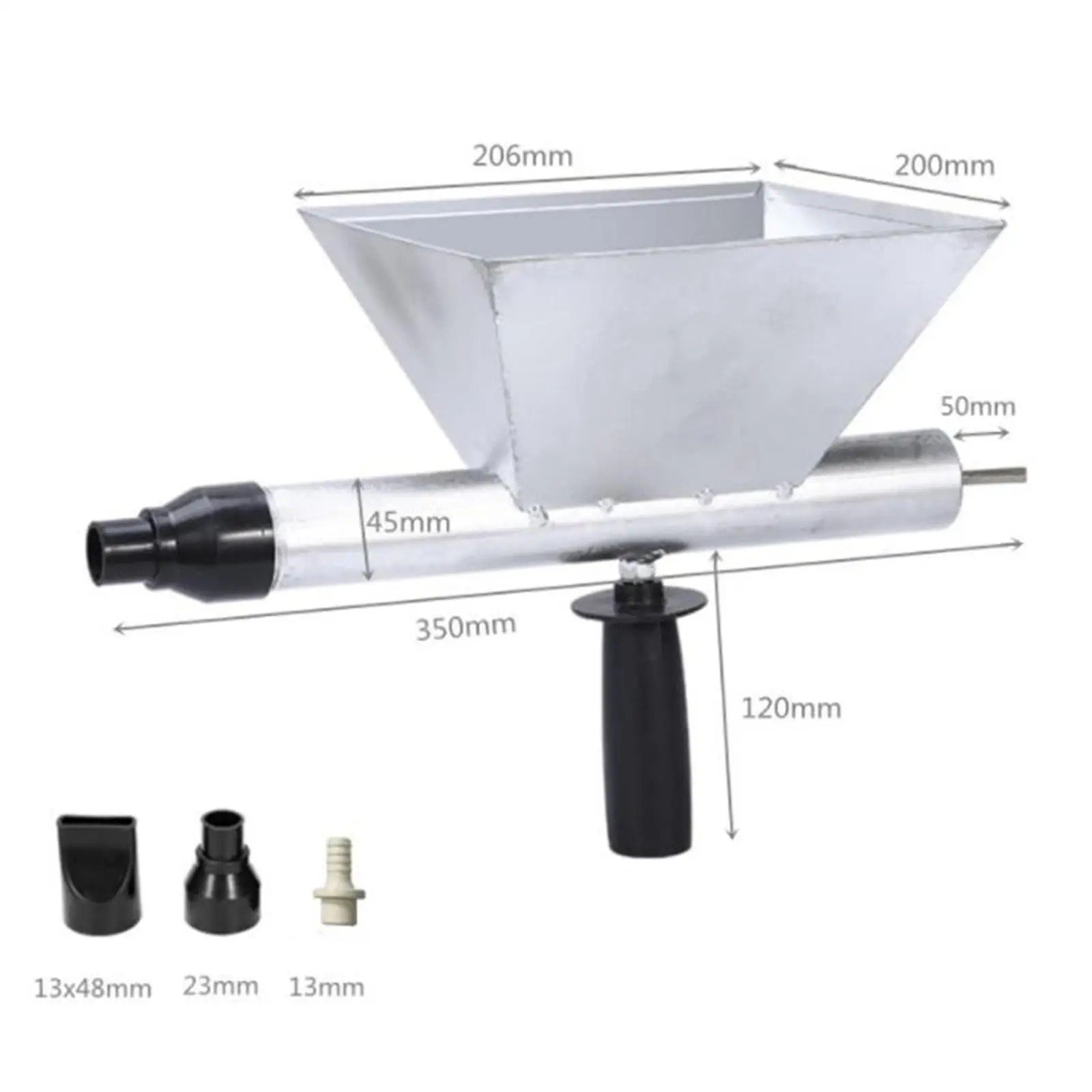 

Stainless Steel Pointing Grouting Caulking Sprayer Compact Wide Application Simple Operation Traditional Plastering Lightweight