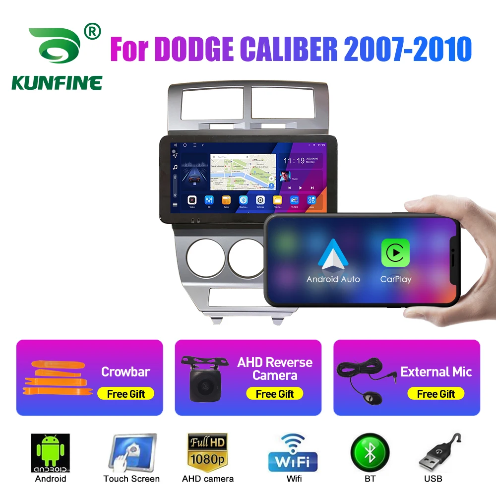 

10.33 Inch Car Radio For DODGE CALIBER 2007-2010 2Din Android Octa Core Car Stereo DVD GPS Navigation Player QLED Screen Carplay